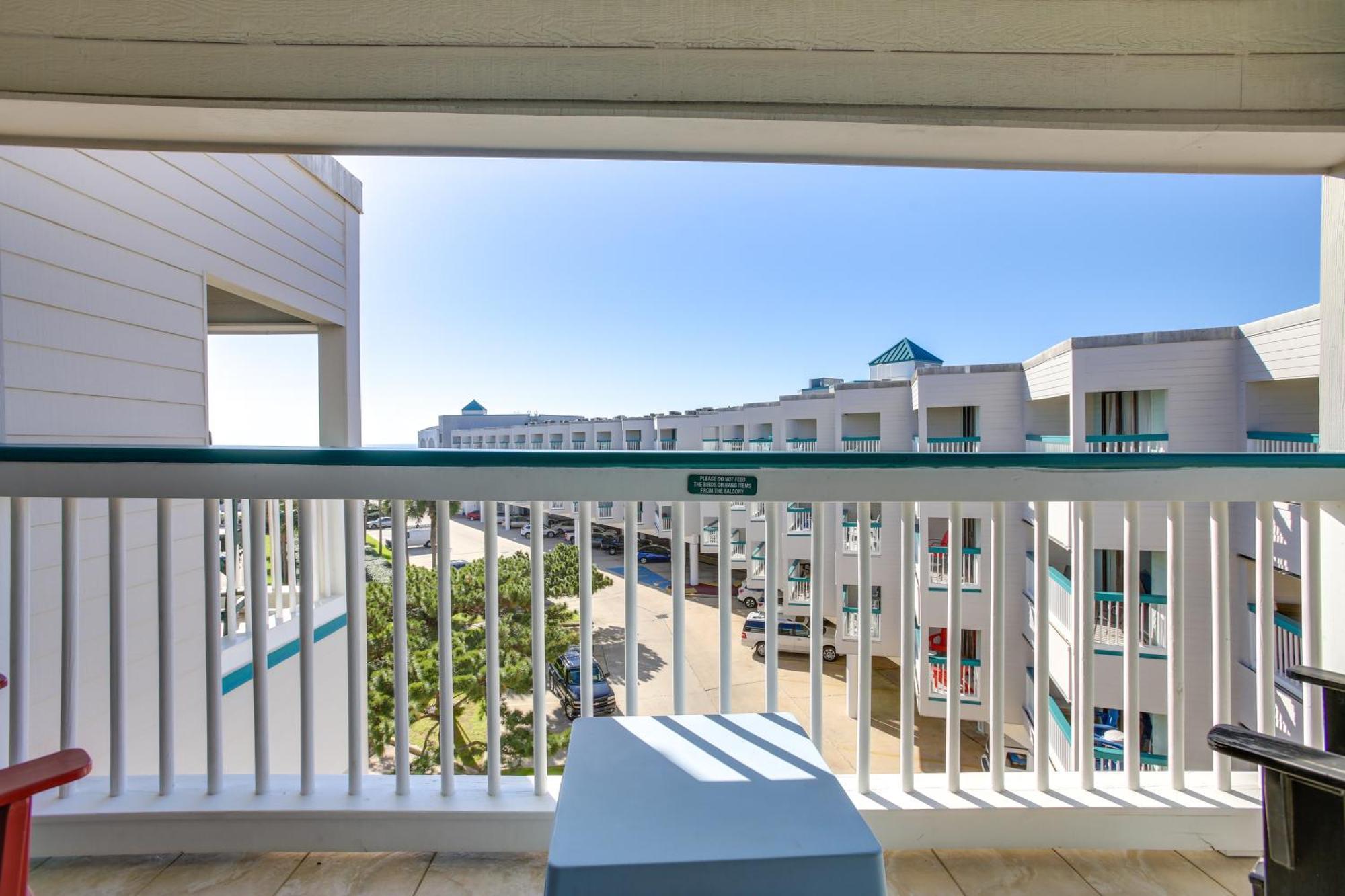 Appartement Galveston Retreat With Balcony And Gulf Views! Extérieur photo