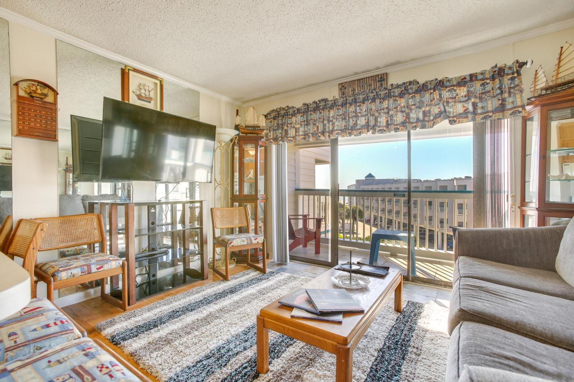 Appartement Galveston Retreat With Balcony And Gulf Views! Extérieur photo